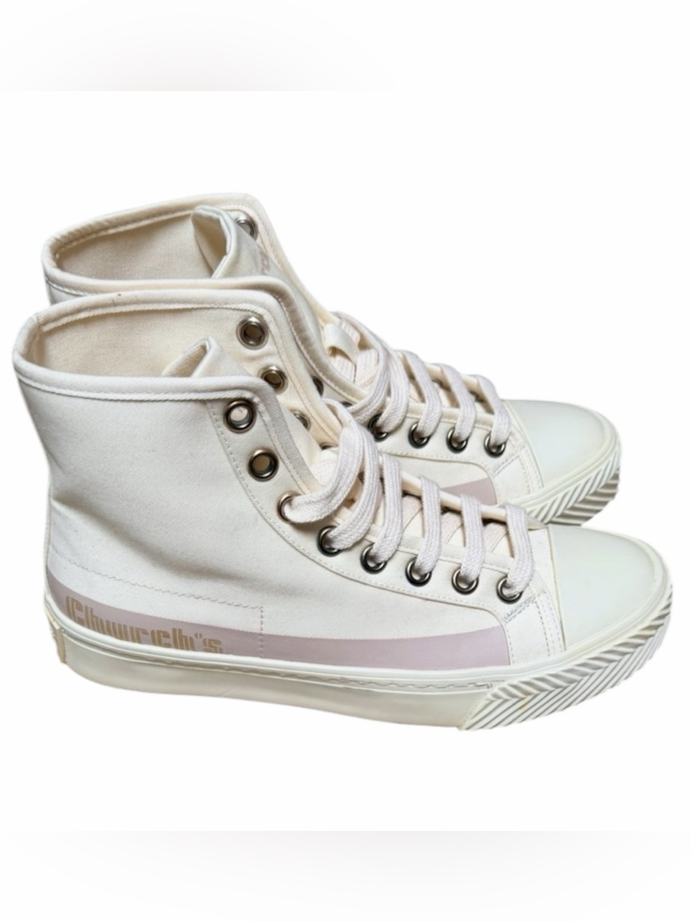 Church’s By Prada High-Top Canvas Sneakers
